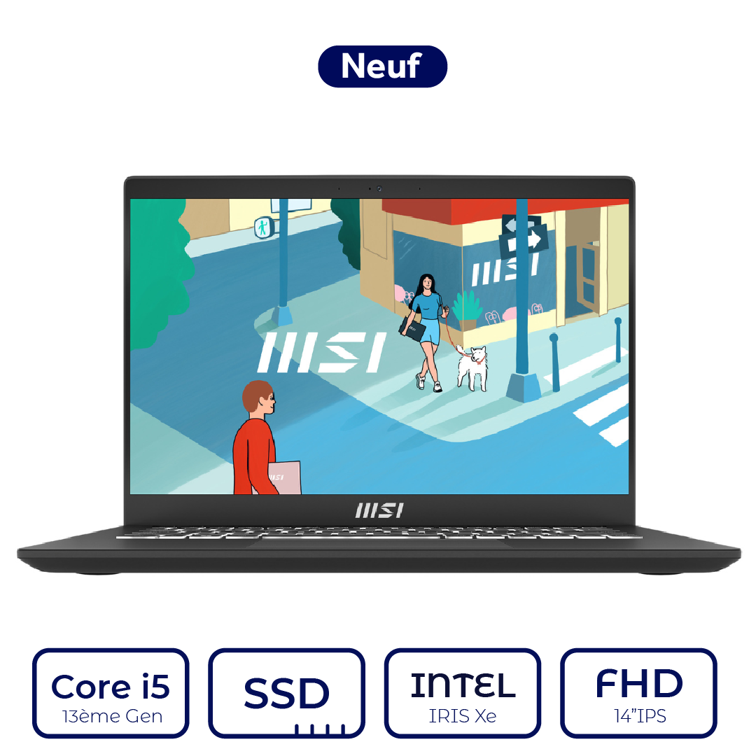 MSI MODERN 14 C13M 1419MA Intel Core i5 13ème Gen