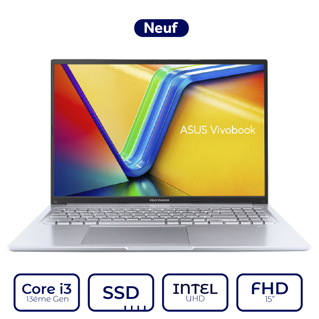 Asus Vivobook 15 Core i3 13ème Gen