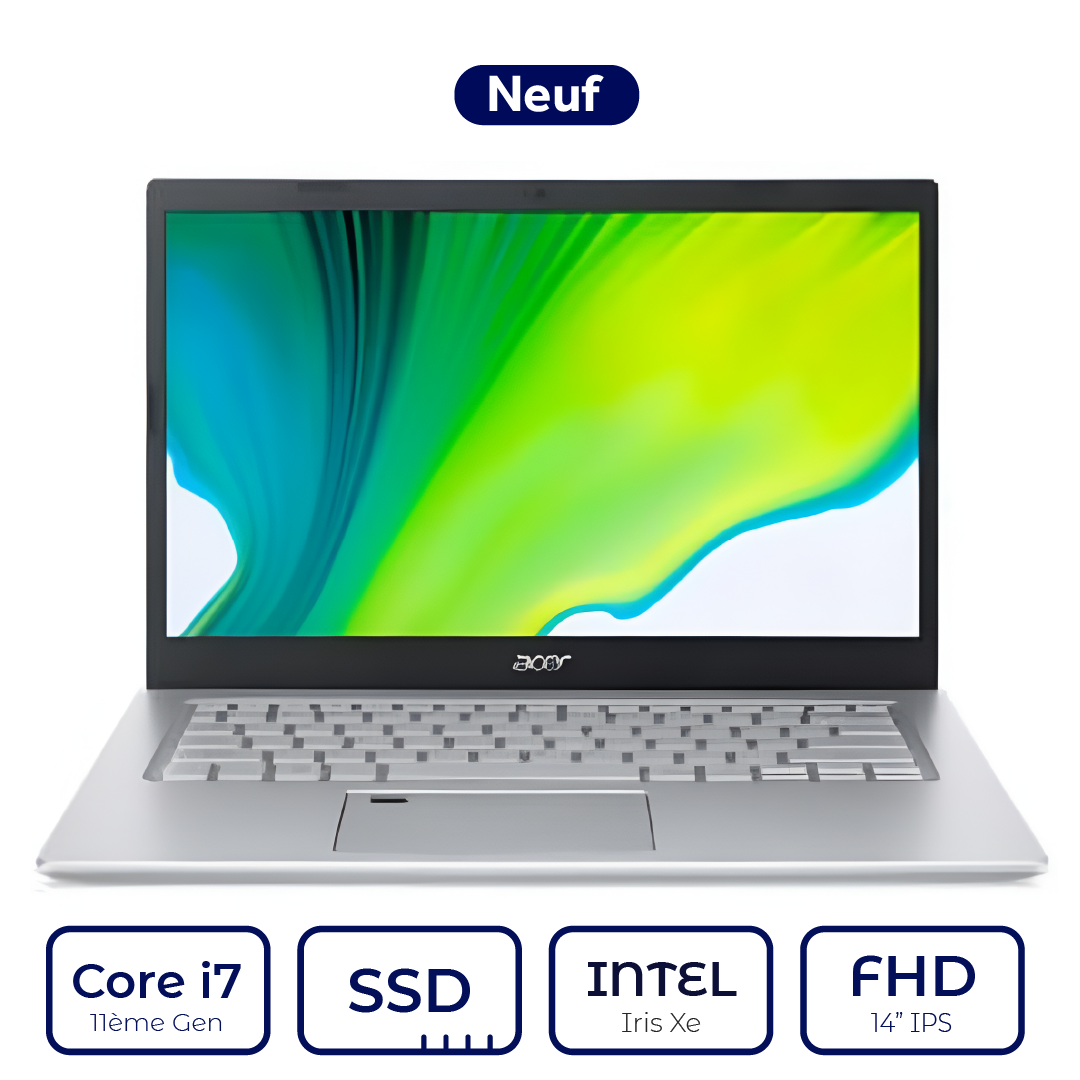 Acer Aspire 5 A514 54 75YC Intel Core i7 11ème Gen
