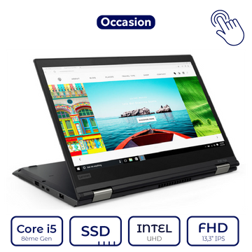 Lenovo ThinkPad x380 yoga Intel i5 8ème Gen