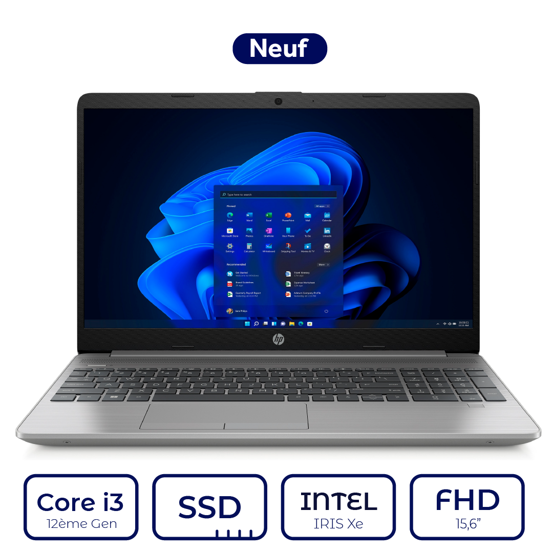 HP 250 G9 Intel Core i3 12ème Gen