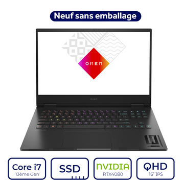 HP OMEN 16 Intel i7 13ème Gen RTX4080