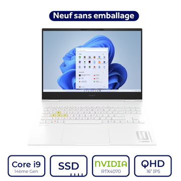 OMEN 16 Intel i9 14ème Gen RTX4070