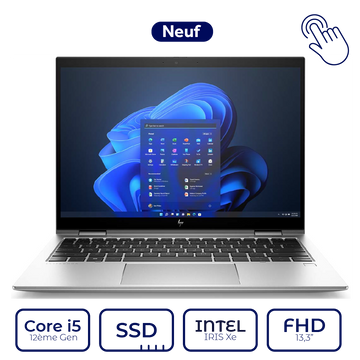 HP EliteBook x360 830 G9 2in1 Intel i5 12ème Gen