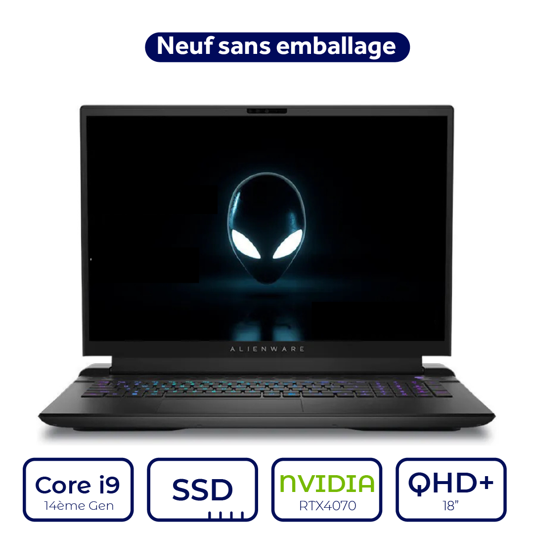 Dell Alienware M18 R2 Intel Core i9 14ème Gen