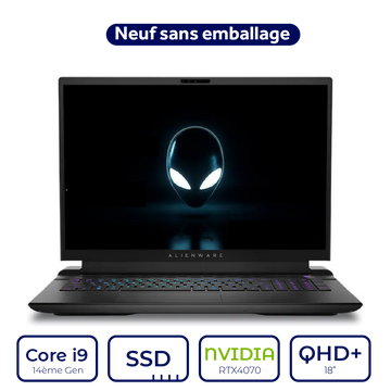 Dell Alienware M18 R2 Intel Core i9 14ème Gen