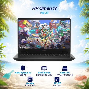 HP Omen 17 AMD Ryzen 9-365 AI NVIDIA RTX 5060