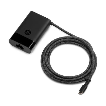 Chargeur PC Portable HP Original 65W USB-C - Format Savon avec Câble Tressé - Occasion
