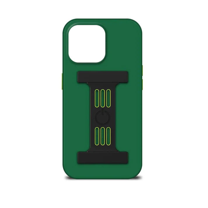Goui Coque iPhone Vert avec MagSafe + Strap