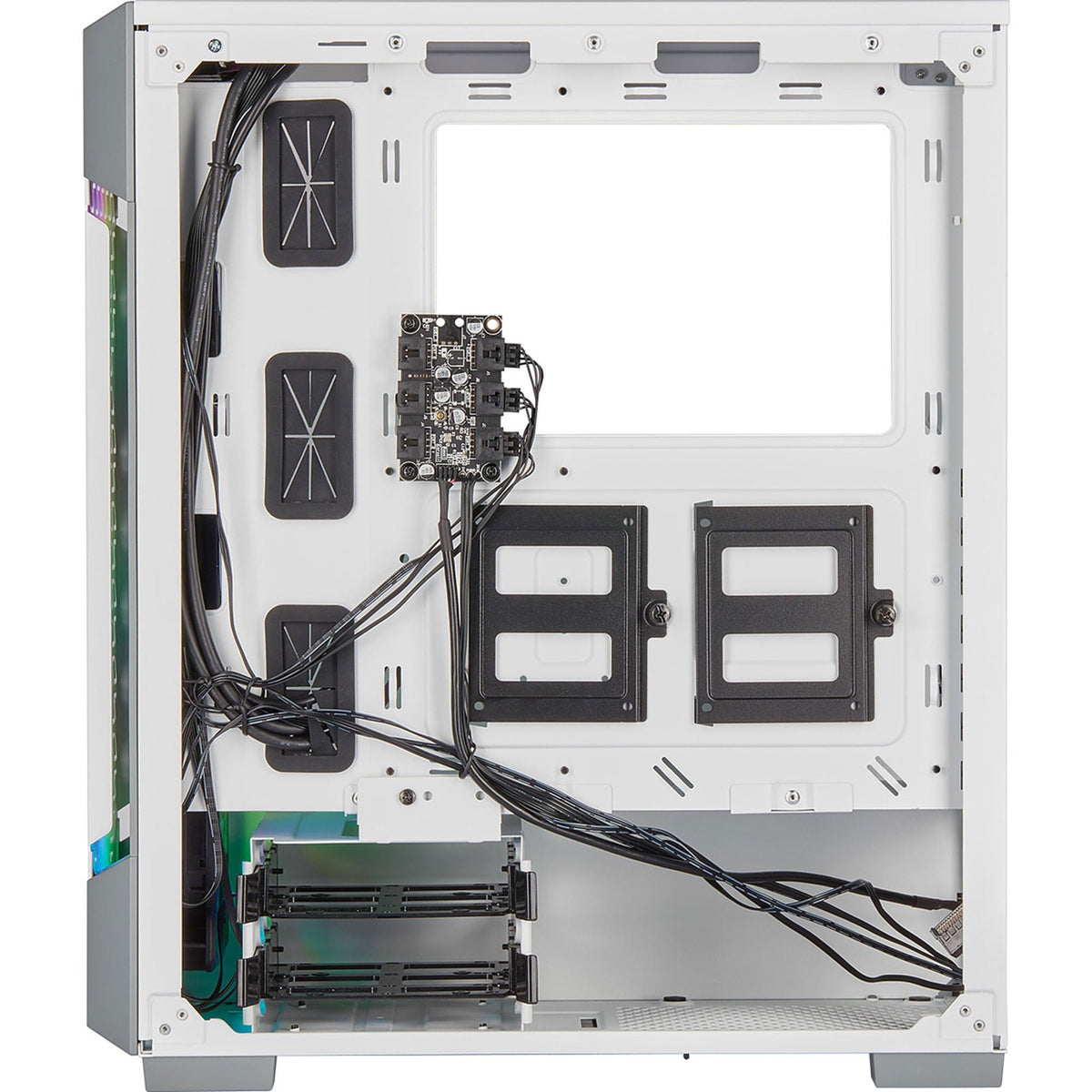 Corsair iCue 220T RGB Airflow Tempered Glass (Blanc)