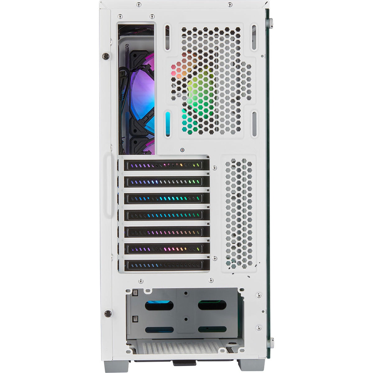 Corsair iCue 220T RGB Airflow Tempered Glass (Blanc)