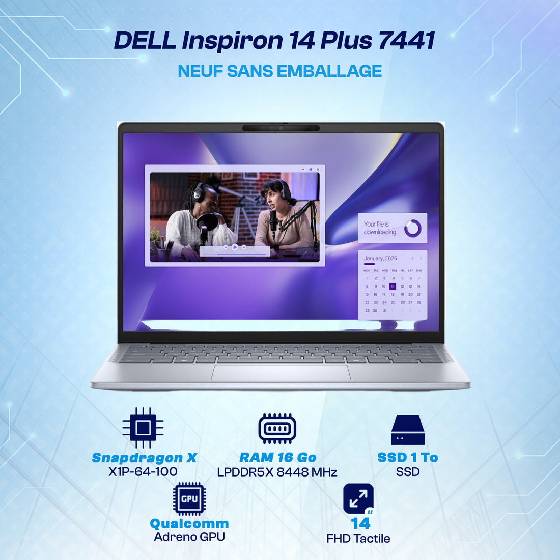MAYDAN Laptop Creative Remaining 2026-09-29 - DELLX1P-64-10014PLUSTOUCH-16S1T