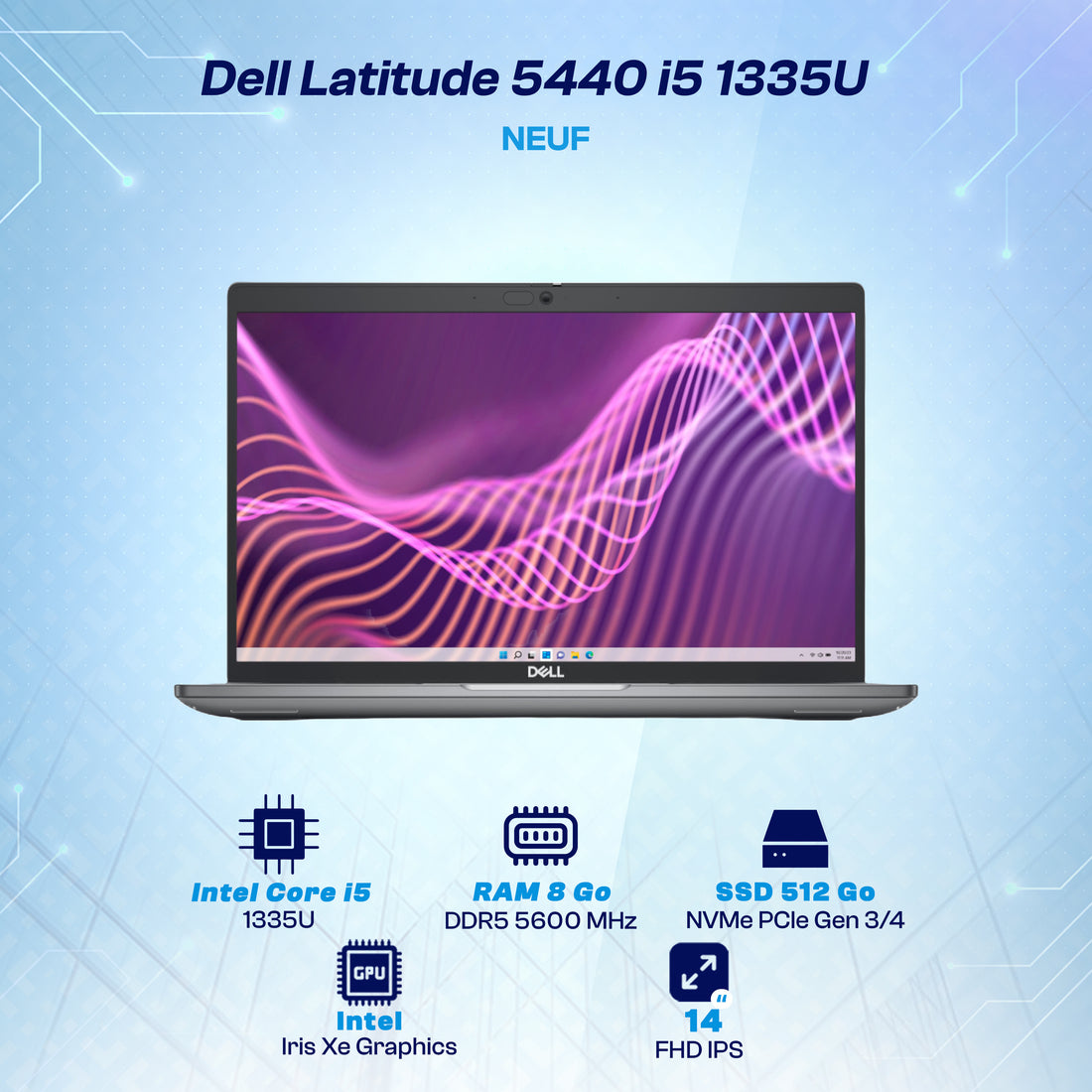 MAYDAN Laptop Creative Remaining 2026-09-29 - DL-LAT5440-I5-W