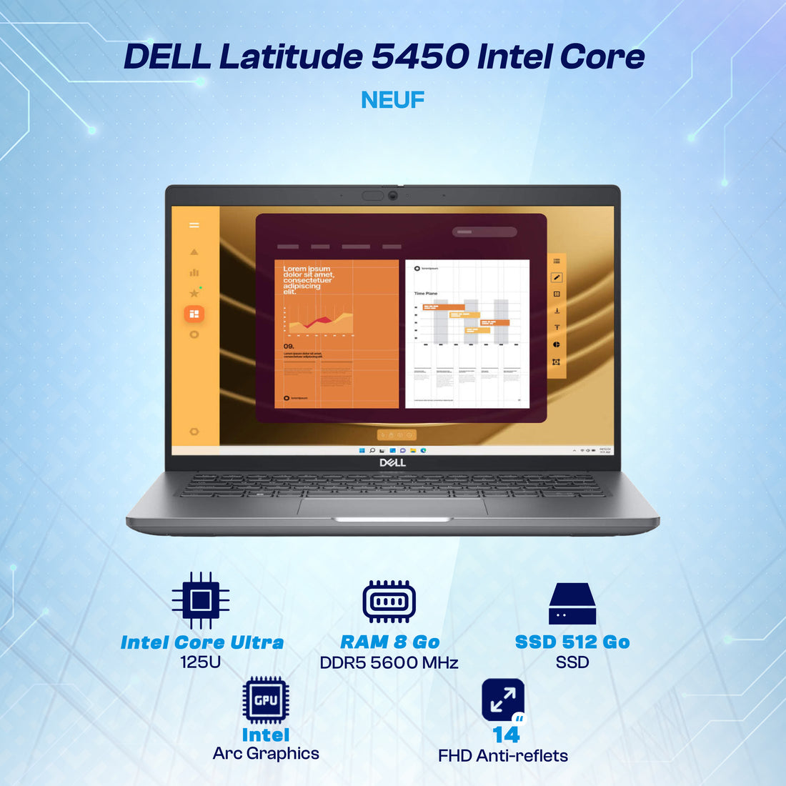 MAYDAN Laptop Creative Remaining 2026-09-29 - DL-LAT5450-U5-FD