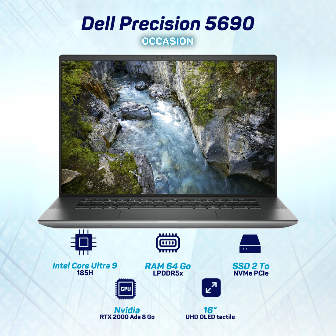 Dell Precision 5690 Ultra 9 185H RTX 2000 Ada - image principale Maydan