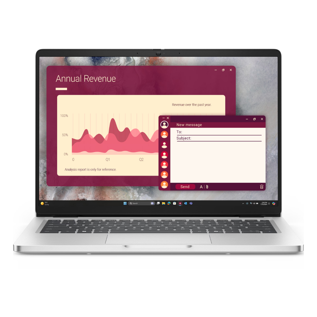 MAYDAN Dell Pro 14 PC14250 Core 5 120u - Photo 1