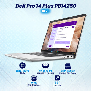 Dell Pro 14 Plus PB14250 Ultra 7 266V Vpro