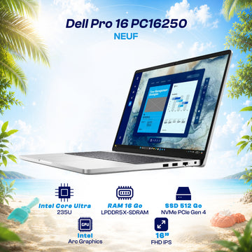 Dell Pro 16 PC16250 Ultra 5 235U
