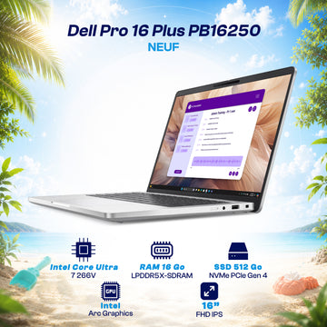 Dell Pro 16 Plus PB16250 Intel Ultra 7 266V Vpro
