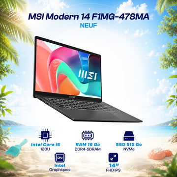 MSI Modern 14 F1MG-478MA Intel Core i5 120U