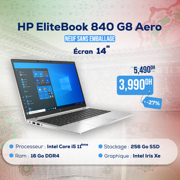 HP EliteBook 840 G8 Aero Core i5 11ème Gen