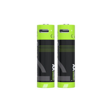 Goui Piles Rechargeables avec port Type-C AA (2 pièces) | Prix Maroc