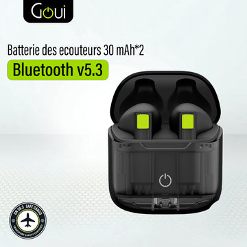 Goui G-Pods Écouteurs Sans Fil - Transparent