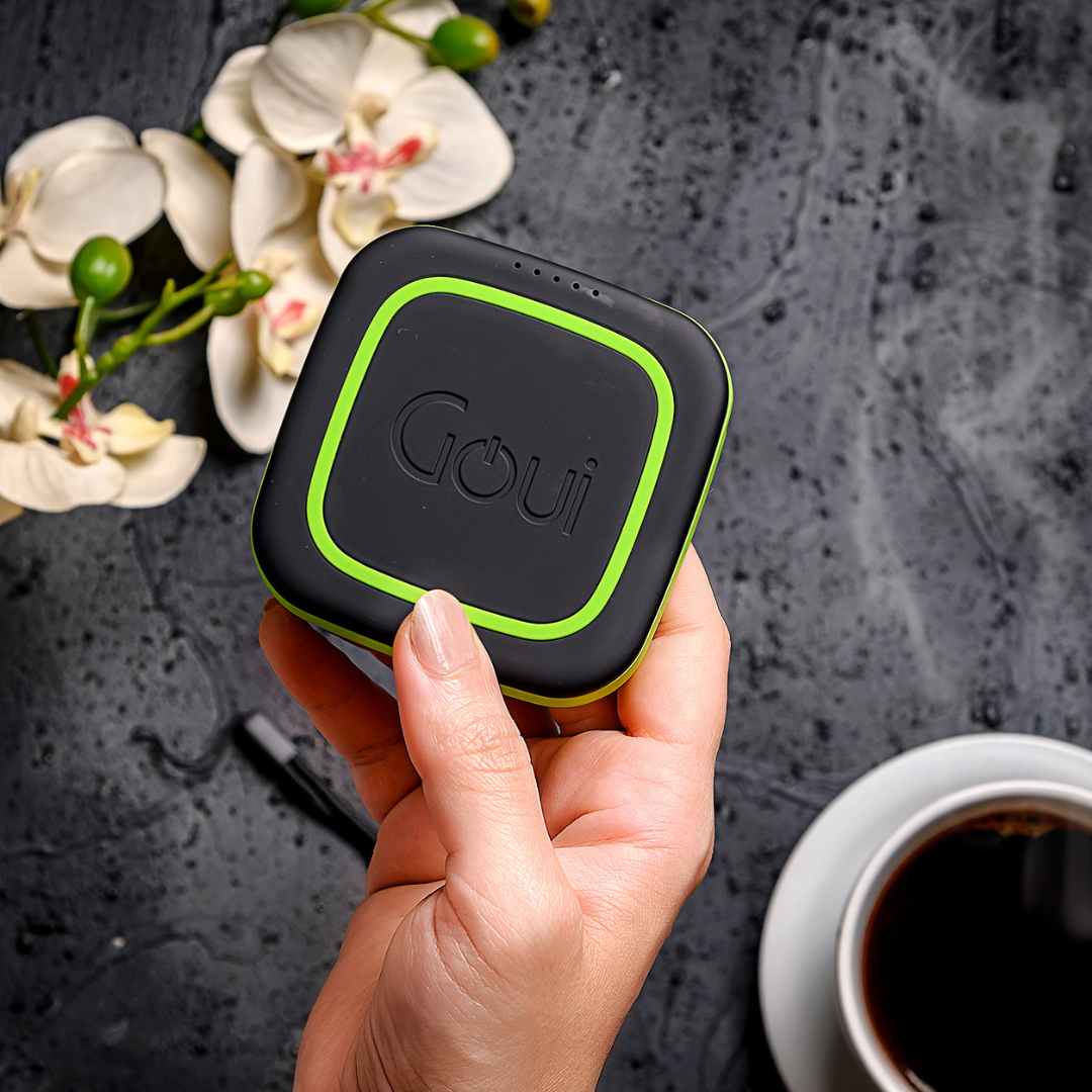 Goui Cube Power Bank Sans Fil 10 000 mAh Qi