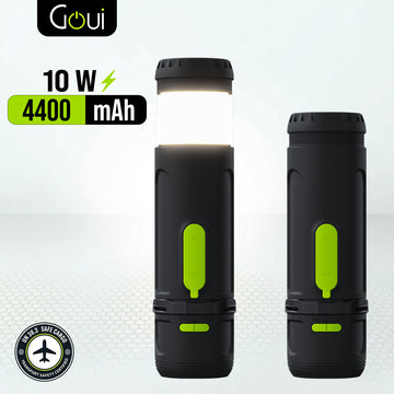 Goui Camp Lampe Outdoor – Enceinte Bluetooth et Power Bank 4400mAh