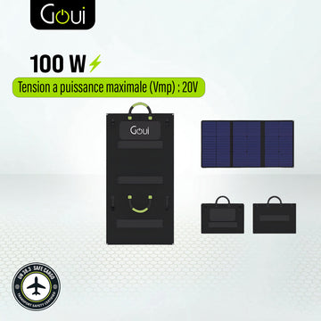Goui Panneau Solaire Portable - 100W