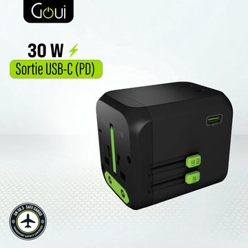 Goui UniqPD Chargeur Universel de Voyage