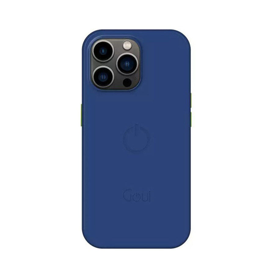 Goui Coque Magnetique iPhone 14 Pro Max couleur Bleu Nuit