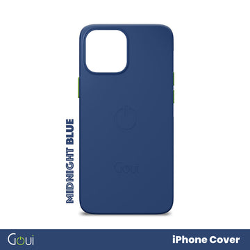 Goui Coque iPhone 14 Pro Max Bleu Nuit avec MagSafe