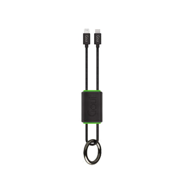 Goui Lock Câble iPhone Porte Clés Lightning vers Type C (27 cm) - Noir
