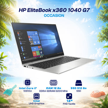 HP EliteBook x360 1040 G7 Intel Core i7 10ème Gen