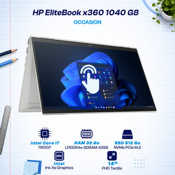 HP EliteBook x360 1040 G8 Intel Core i7 11ème Gen