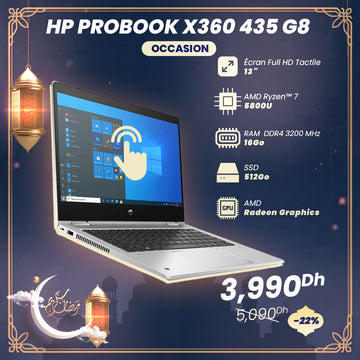 HP ProBook X360 435 G8 AMD Ryzen 7 Série 5
