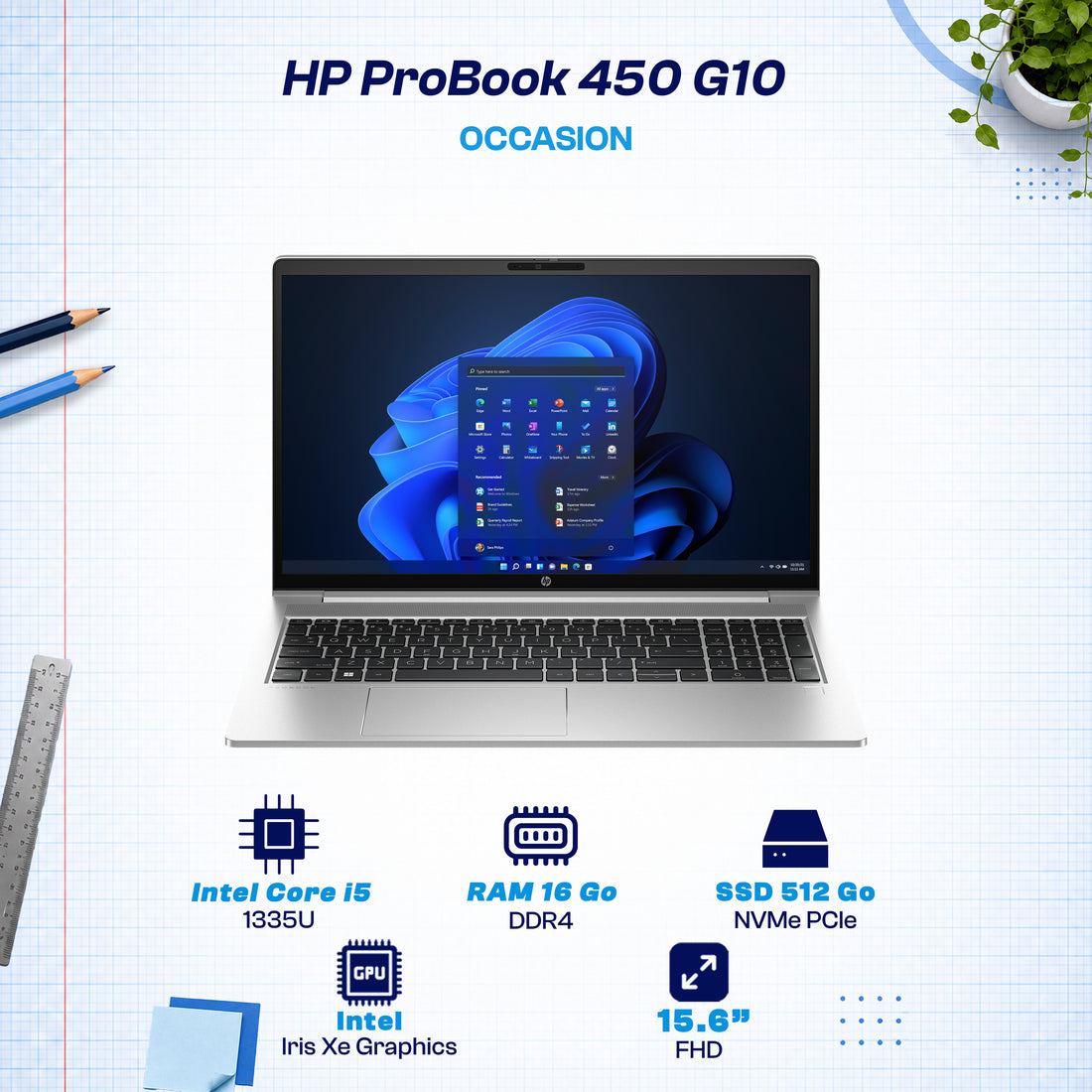 FORMAT SITE FULL REDESIGN | HP450G10I513NT-16S512 | 2026-08-31-full-redesign