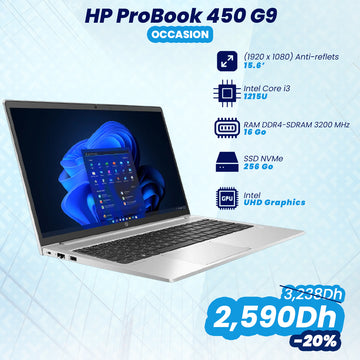 HP ProBook 450 G9 Core i3 12ème Gen