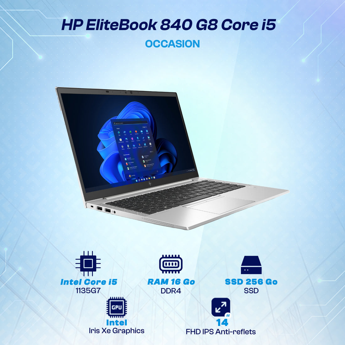 MAYDAN Laptop Creative 2026-09-29 - HP840G8I511NT-16S256