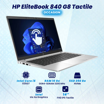 HP EliteBook 840 G8 Tactile - Core i5 11ème Gen