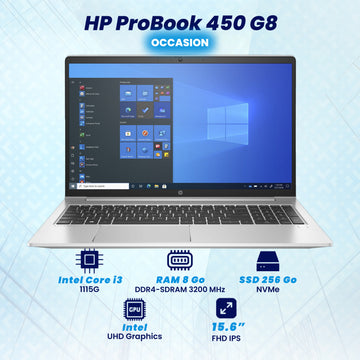 HP ProBook 450 G8 Core i3 11ème Gen