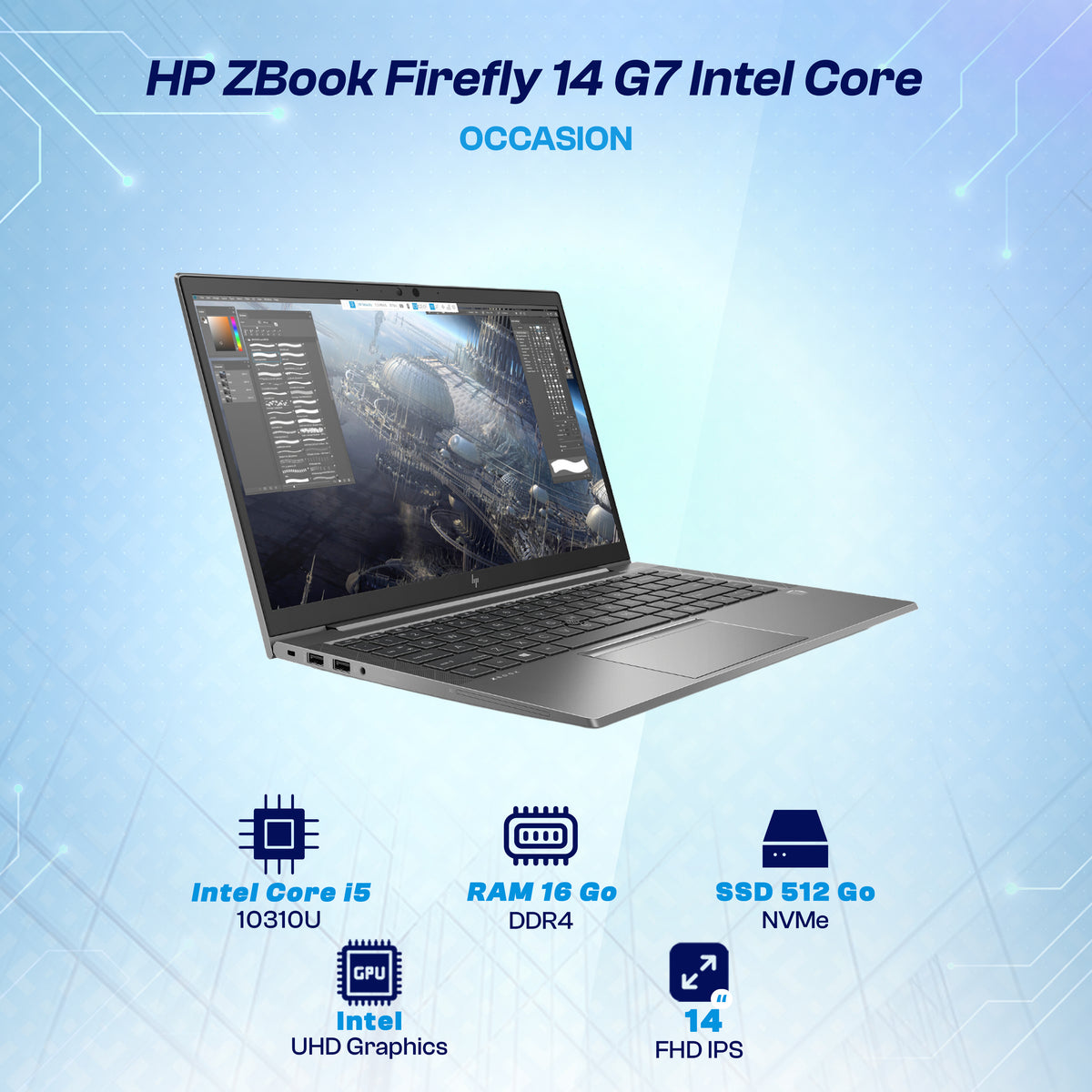 MAYDAN Laptop Creative 2026-09-29 - HPI51014G7NT-16S512