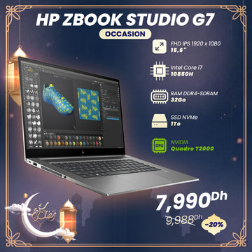 HP ZBook Studio G7 i7-10850H NVIDIA Quadro T2000