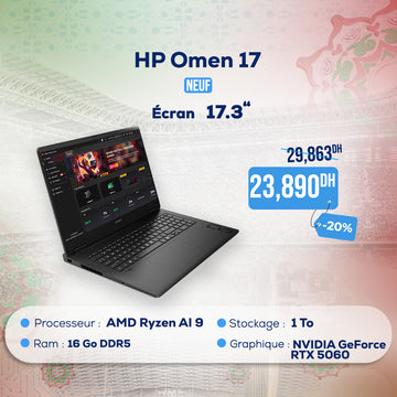 HP Omen 17 AMD Ryzen AI 9 NVIDIA GeForce RTX 5060