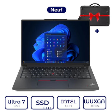 LENOVO E14 Gen 6 Ultra 7 155H Noir