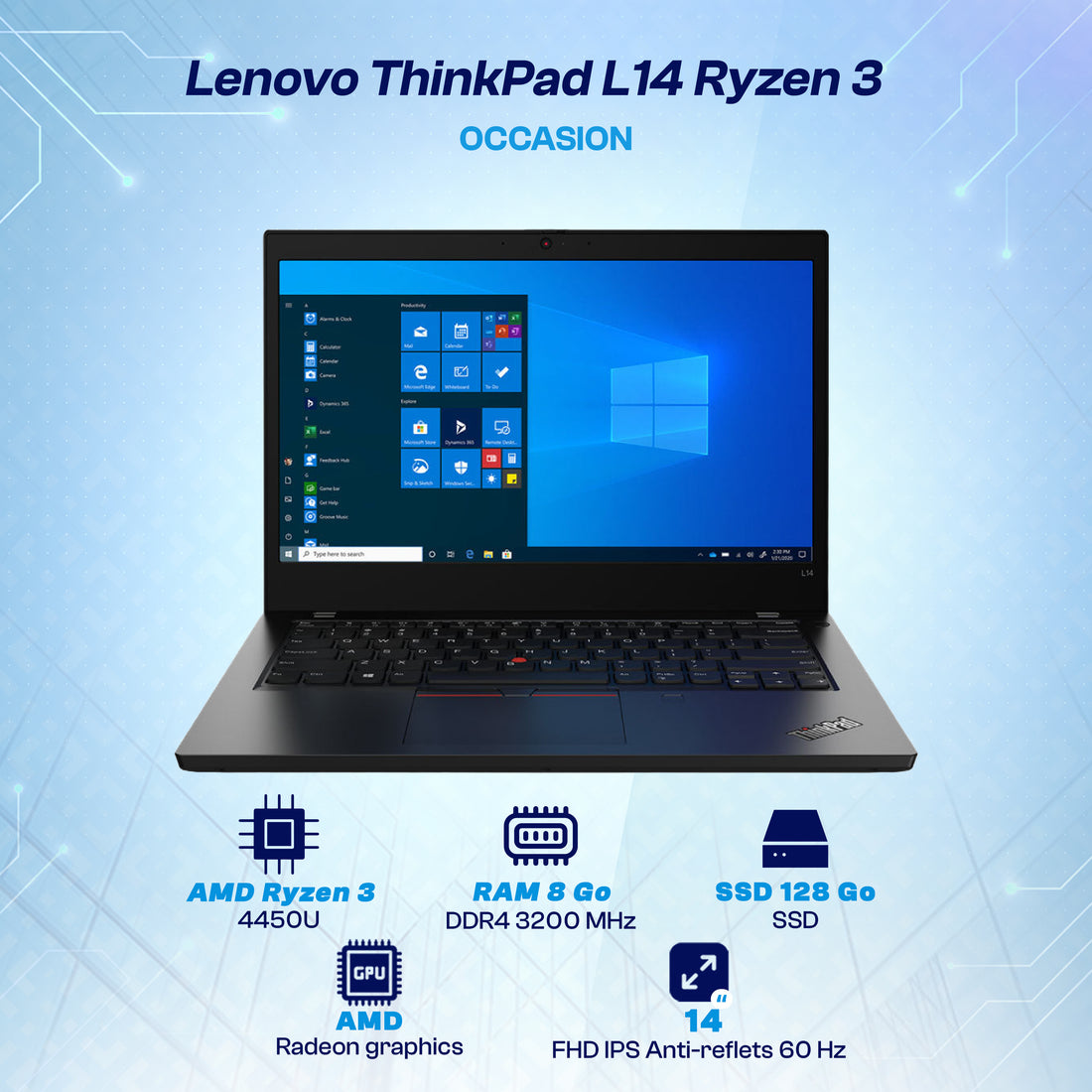 MAYDAN Laptop Creative 2026-09-29 - LENOVOL14RZN3S4NT-8S128
