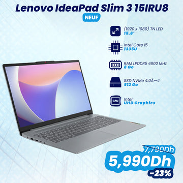 Lenovo Ideapad Slim 3 15IRU8 Core i5 1335U
