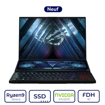 Asus ROG Zephyrus Duo 16 GX650 Ryzen9 série 6 NVIDIA GeForce RTX 3070