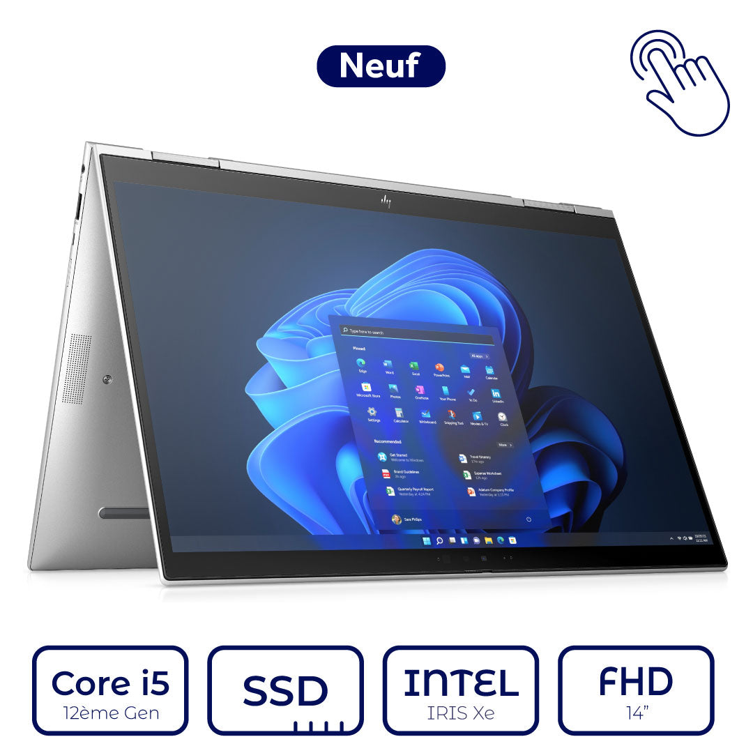 HP EliteBook x360 1040 G9 Core i5 12ème Gen